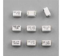 SOC SMD SMT Fuse 0.8A 800mA 1A 1.25A 2A 3.15A 4A 5A 63V DC Slow Blow 1206 3216 Surface Mount 10Pcs(800mA)