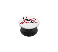 Soca Junkie Trini Trinidad & Tobago Flag Carnival PopSockets Adhesive PopGrip