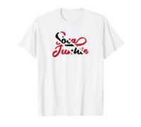 Soca Junkie Trini Trinidad & Tobago Flag Carnival Value Graphic T-Shirt, Men, White, S