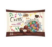 Socado - Ovetti Assortiti - Assorted Chocolate Eggs -1kg - Easter Eggs | Multicolour Share Pack | High Quaity Italian Made Chocolate | Sold by Essential Products