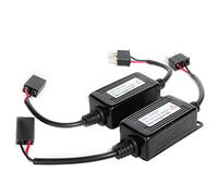 SOCAL-LED 2x H7 LED Decoder Upgraded Strong Canbus Error Code Warning Canceller Anti Flicker Relay Adapter