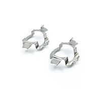 SOCAL-LED 2x H7 LED Headlight Bulb Retainers Holder Adapter for Mercedes-Benz (T04)