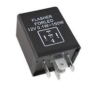 SOCAL-LED 5-Pin EP27 FL27 Electronic LED Flasher Relay for Fix LED Turn Signal Bulbs Hyper Flash Issue