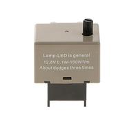 SOCAL-LED 8-Pin LM449 81980-50030 Speed Adjustable Electronic LED Flasher Relay for Fix LED Turn Signal Bulbs Hyper Flash Issue