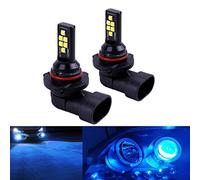 SOCAL-LED LIGHTING 2x HB4 9006 LED Fog Light Bulb Advanced 3030 SMD Bright Colorful Daytime Running DRL Lamp, Ice Blue