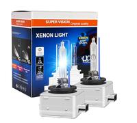 SOCAL-LED LIGHTING D1S 35W Xenon HID Headlight Bulbs - 10000K Deep Blue - 66144 66140 85140 85415 OEM High Low Beam Direct Replacement - pack of 2