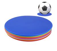 Soccer Agility Disc - Anti Slip Training Plate, Exercise Marker Featuring Bright Color and Flexible Material, Multifunctional Soccer Practice Equipment for Dribbling, Passing, and Skill Drills