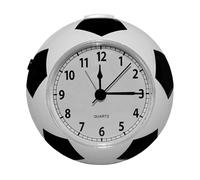 Soccer Alarm Clock - Quiet Football-Shaped Desktop Clock, Analog Bedside Alarm | Creative Soccer-Themed Wake-Up Clock for Kids' Room, Bedroom Decor, and Sports Lovers, Ideal Desk Clock for Home
