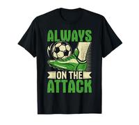 Soccer Always On The Attack Striker Mindset T-Shirt