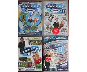 SOCCER AM COMPLETE COLLECTION 1 + 2 + 3 + 4 THE TOP TEN GREATEST GOALS / PLAYERS / MATCHES / TEAM OF ALL TIME