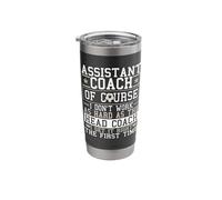 Soccer Assistant Coach Gets It Right First Time Stainless Steel Insulated Tumbler