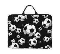 Soccer Ball, 14 Inch Laptop Sleeve, Notebook Bag Laptop Case Sleeve Briefcase with Handle