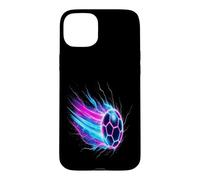 Soccer Ball Dynamic Speed Light Trails Case for iPhone 15 Plus