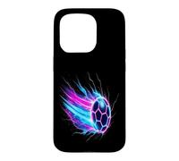 Soccer Ball Dynamic Speed Light Trails Case for iPhone 15 Pro
