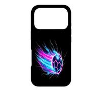Soccer Ball Dynamic Speed Light Trails Case for iPhone 17 Pro