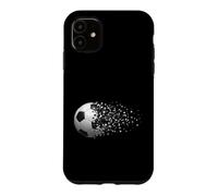 Soccer Ball Exploding Hearts Player Design Case for iPhone 11