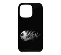 Soccer Ball Exploding Hearts Player Design Case for iPhone 13 Pro