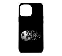 Soccer Ball Exploding Hearts Player Design Case for iPhone 13 Pro Max