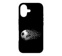 Soccer Ball Exploding Hearts Player Design Case for iPhone 17