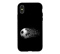 Soccer Ball Exploding Hearts Player Design Case for iPhone X/XS