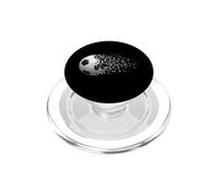 Soccer Ball Exploding Hearts Player Design PopSockets PopGrip for MagSafe