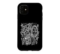 Soccer Ball Game Day Mode On Sketch Graphic Case for iPhone 11
