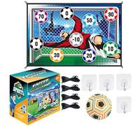 Soccer Ball Game Set For Kids Football Accuracy Exercise,Kid Soccer Toys Game ,Indoor Outdoor Toss Goal ,Party Gift For Boys Girls 3 4 5 6 7 8+ Year Old Toys