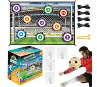 Soccer Ball Game Set For Kids Football Accuracy Exercise,Kid Soccer Toys Game ,Indoor Outdoor Toss Goal ,Party Gift For Boys Girls 3 4 5 6 7 8+ Year Old Toys