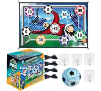 Soccer Ball Game Set For Kids Football Accuracy Exercise,Kid Soccer Toys Game ,Indoor Outdoor Toss Goal ,Party Gift For Boys Girls 3 4 5 6 7 8+ Year Old Toys