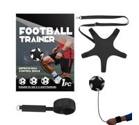 Soccer Ball Kick Trainer - Practice Tool with String | Adjustable Waistband Football Training Aid | for Boys Girls Soccer Training Indoor Outdoor Backyard School Gym Park