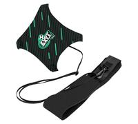 Soccer Ball Kick Trainer, Training Equipment, 14.96x7.87x0.79 inches Solo Elastic Waist Belt Practice Gear, Football Skills Trainer for Youth Sports, Indoor Outdoor Backyard Field