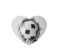 Soccer Ball Kicked Into The Wall Pattern Car Air Fresheners 6 Pcs Heart Shape Hanging Aromatherapy Tablets Scented Fresheners For Bedroom Bathroom