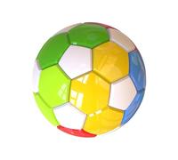 Soccer Ball Magnetic Cube, Rainbow Puzzle Toys, Compact Brain Teaser with Relaxing Feature, Fun Playroom Accessory, Vibrant Learning Tool with Engaging Style, Stress Reliever for Birthday and Parties