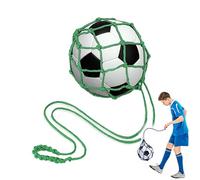 Soccer Ball Net - Nylon Standard Size Ball Storage Net Durable Design | Portable Drawstring Holder Sports Organizer For Football, Football