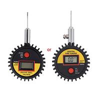 Soccer Ball Pressure Gauge Metal Handheld Soccer Ball Barometer Volleyball Basketball Barometers with Digital Display Digital Handheld Thermometer Made in