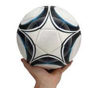 Soccer Ball, Standard Size Football PVC Teaching Training FootBall Double Layer Explosion Proof Soccer Ball for Indoor Outdoor for Teenagers Adults (Type 5(8.3 X 8.3 X 3.5in))