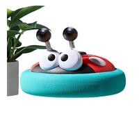 Soccer Ball Toy - Air Power Floating Sports Light Sound for Parent Child Interaction, Outdoor with Safe Kick Game, Ladybug Design for Kids 7.28x4.72 Inches