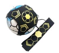 Soccer Ball Trainer - Hands Free Elastic Football Practice Equipment, Sole Control Dribble Exercise Device, Durable Training Aid | Kids Youth Adults Beginner Professional Coaching Fitness Skill Improv