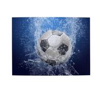 Soccer Ball Water Printed,500 Pieces Puzzles for Adults-Wooden Jigsaw Puzzle for Adults Elderly