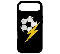 Soccer Ball with Yellow Lightning Bolt Team or Leader Case for iPhone Air