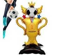 Soccer Balloon Decor, Sports Theme Football Party Setup, Giant Standing Balloon Props, Inflatable Celebration Design, Event Use for Birthday Game Bar Backyard School Cheering