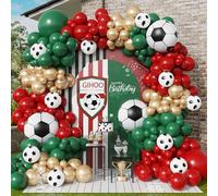 Soccer Balloon Garland Arch for World Cup Themed Party Decorations