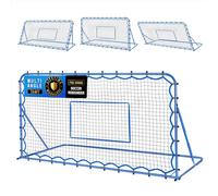 Soccer Baseball Rebounder Soccer Goal Net, Volleyball Rebound Pitchback Net | Quick Switch Angle Soccer Softball Training for Ball Control, Passing, Bounce Back Practice, Easy Setup Lacrosse Soccer Gifts