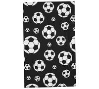 Soccer Beach Towel 39.4x59.1" Comfortable Soft Football Towel Absorbent Soccer Blanket for Swim Yoga Sports Gym