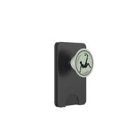 Soccer Bicycle Kick Football Player Silhouette Circle PopSockets PopWallet for MagSafe