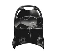 Soccer Black Baby Car Seat Canopy Cover, Multi Use Breathable Nursing Breastfeeding Covers for Mom Soft Stroller Sun Shade Newborn Shower Gift