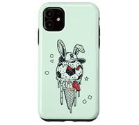 Soccer Bunny Referee Whistle Cool Rabbit Football Case for iPhone 11