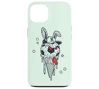 Soccer Bunny Referee Whistle Cool Rabbit Football Case for iPhone 13