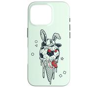 Soccer Bunny Referee Whistle Cool Rabbit Football Case for iPhone 16 Pro