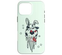 Soccer Bunny Referee Whistle Cool Rabbit Football Case for iPhone 16 Pro Max